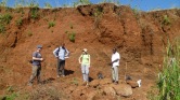 soil profile RB01 along the Embobut River